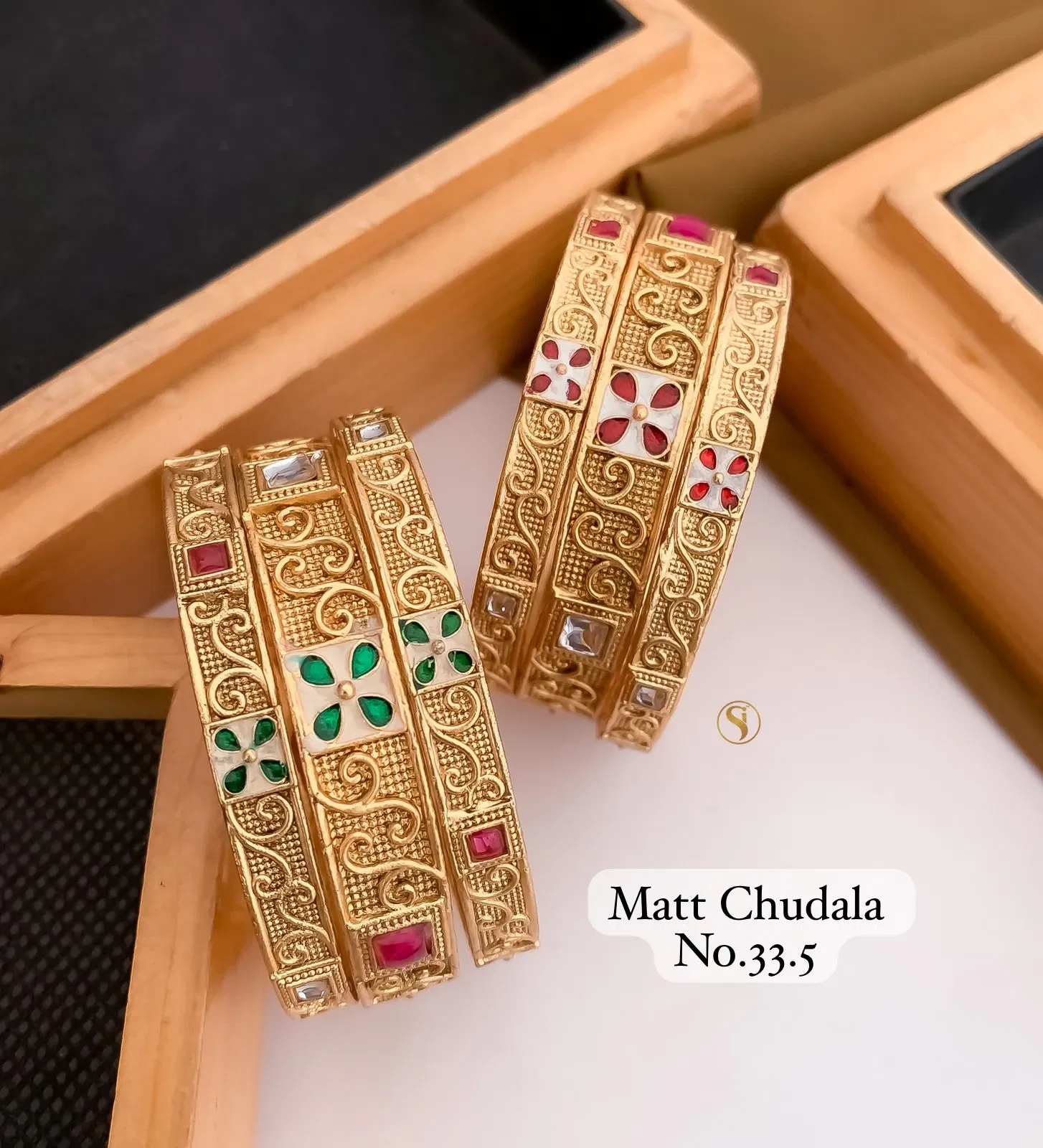 Matte Chudla Bangles Wholesale Market In Surat
